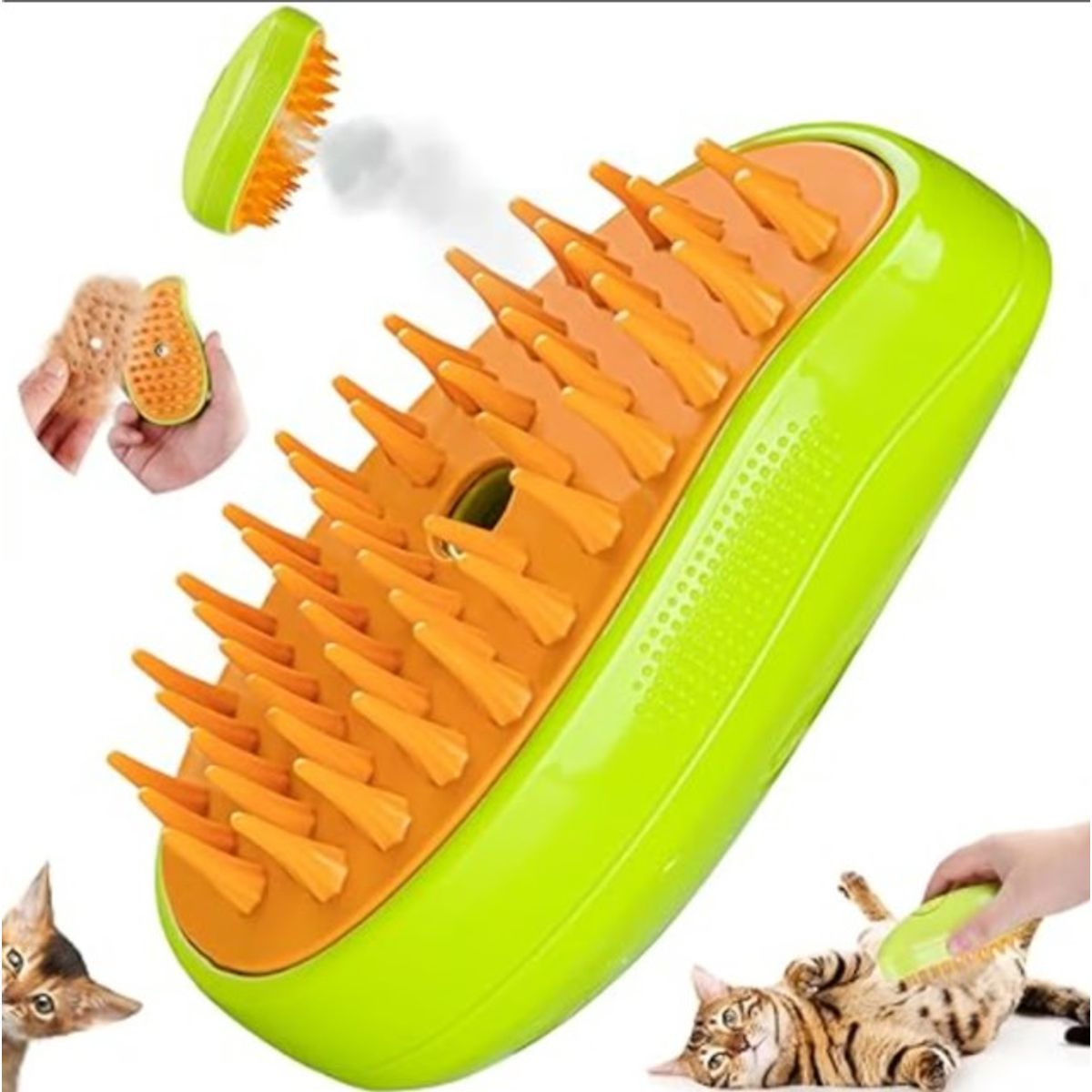 GENERICO - Cepillo De Vapor Para Gatos Cepillo De Vapor Para Gatos