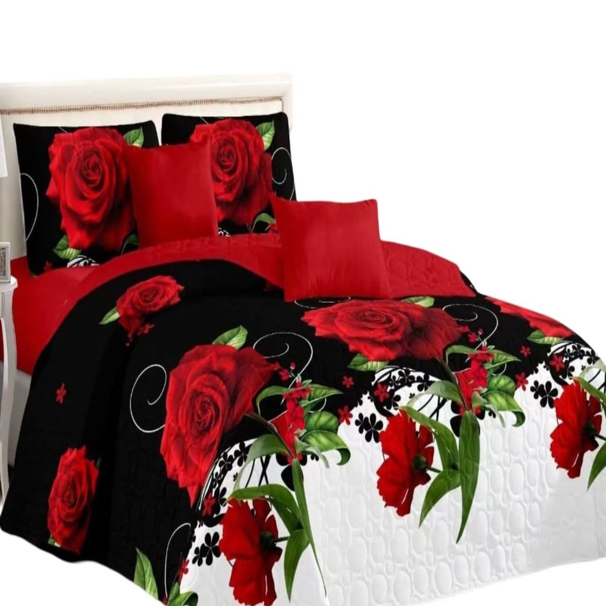 GENERICO - Cubrecama Quilt King para Verano y Primavera C4