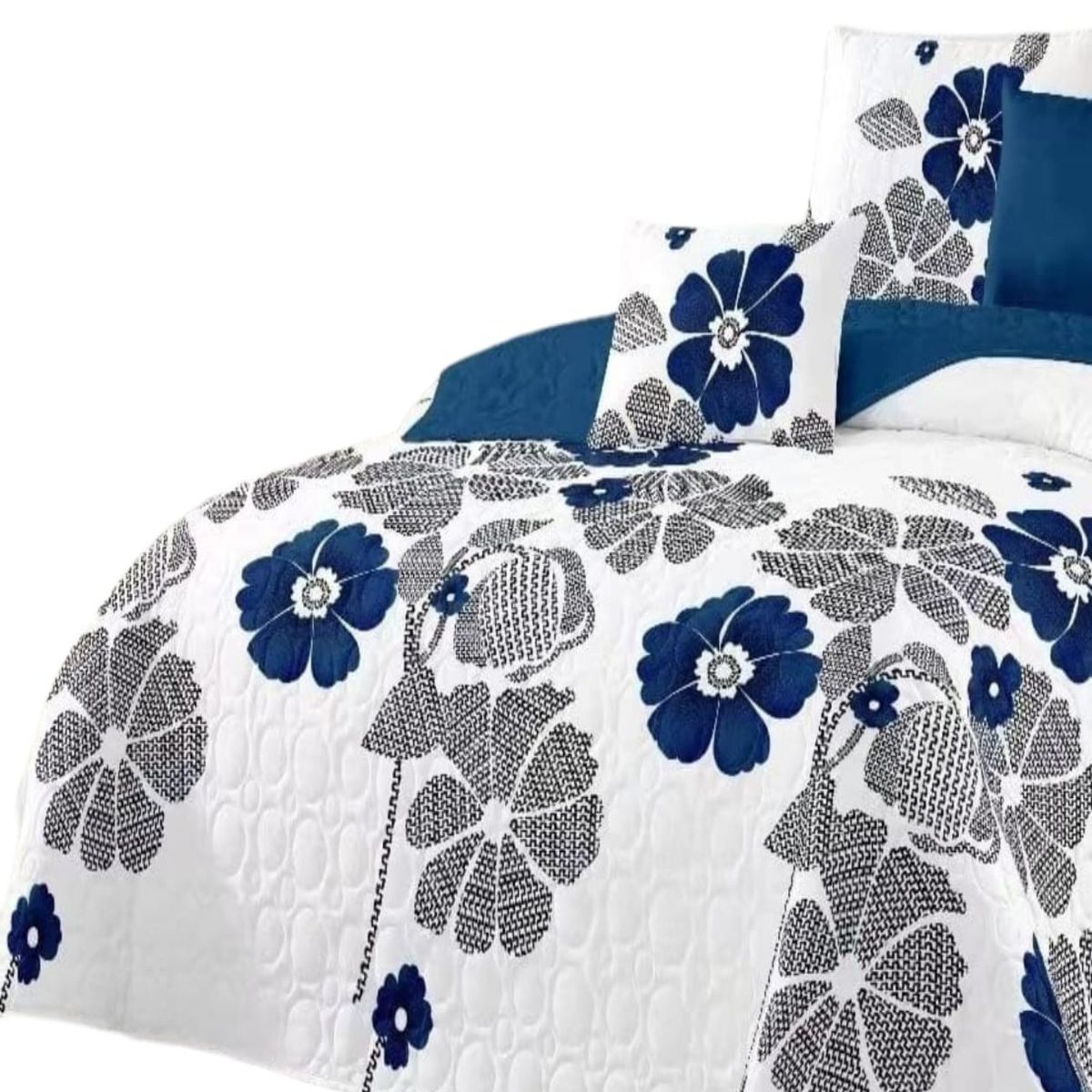 GENERICO - Cubrecama Quilt King para Verano y Primavera C17