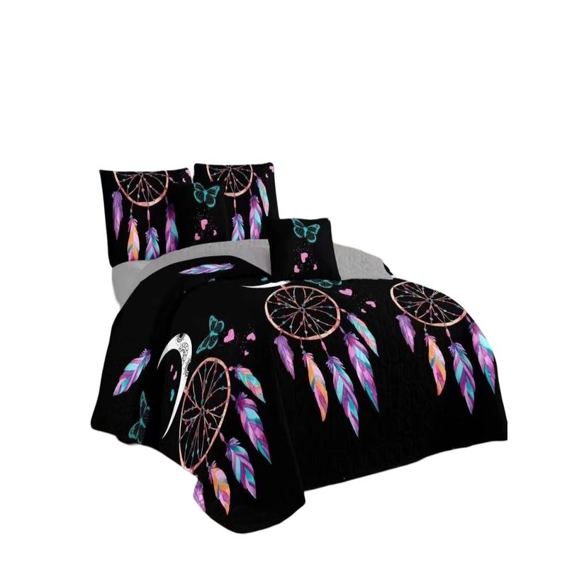 GENERICO - Cubrecama Quilt King para Verano y Primavera C29