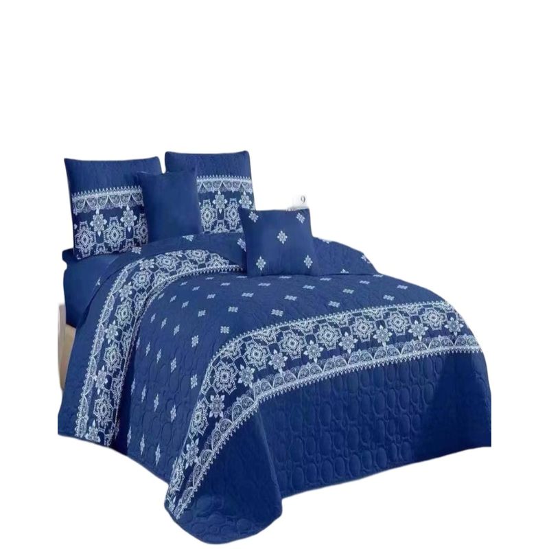 GENERICO - Cubrecama Quilt King para Verano y Primavera C30