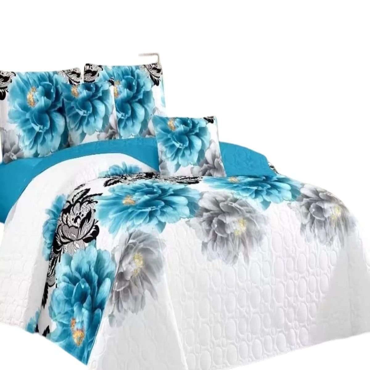 GENERICO - Cubrecama Quilt King para Verano y Primavera C32