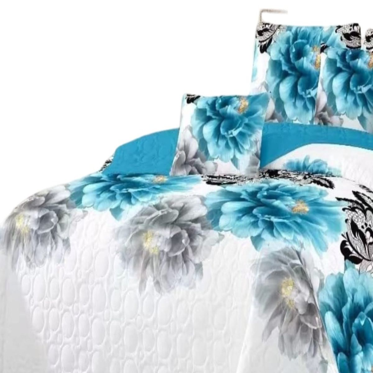 GENERICO - Cubrecama Quilt King para Verano y Primavera C32