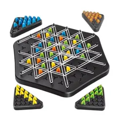 GENERICO - Juego De Triángulos De Mesa Familiar 2 A 4 Jugadores