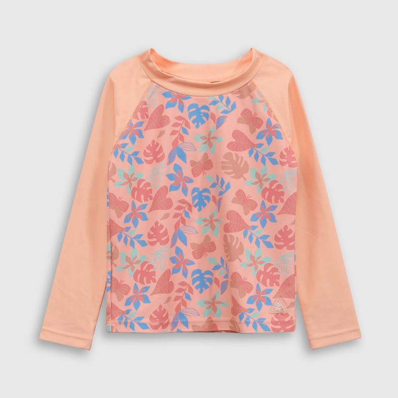 COLLOKY - Polera playa Niña Naranja 54742 Colloky_.