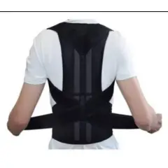 GENERICO - Corrector de Postura Soporte Lumbar - Magnetoterapia - Tallas XL