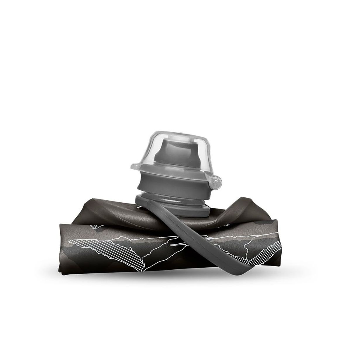 HYDRAPAK - BOTELLA DE HIDRATACION STOW MOUNTAIN EDITION 350ml MAMMOTH GREY