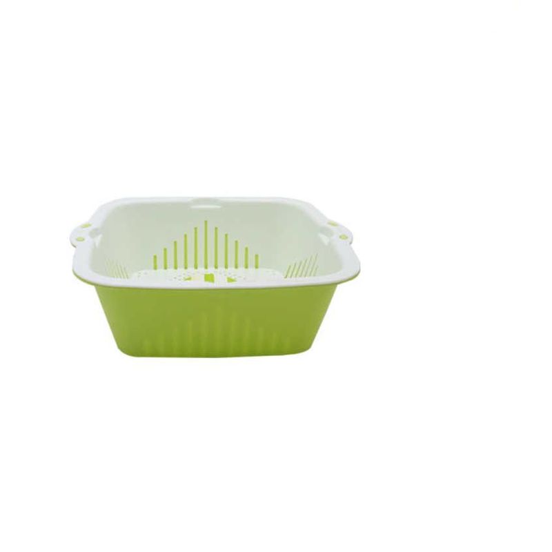 GENERICO - Colador Cuadrado Vegetales Doble Plastico