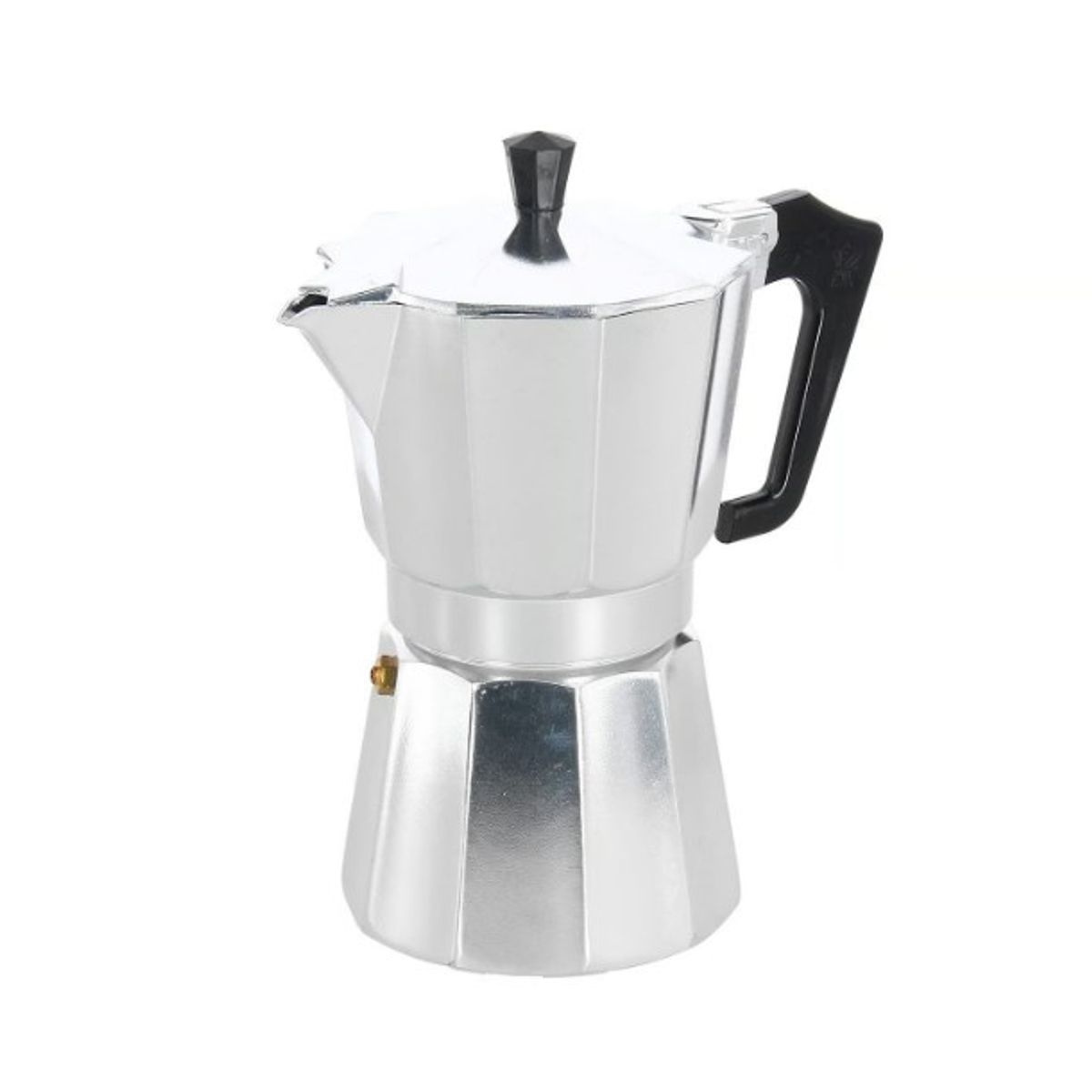 GENERICO - Cafetera Italexpress 6 Tazas Plateada