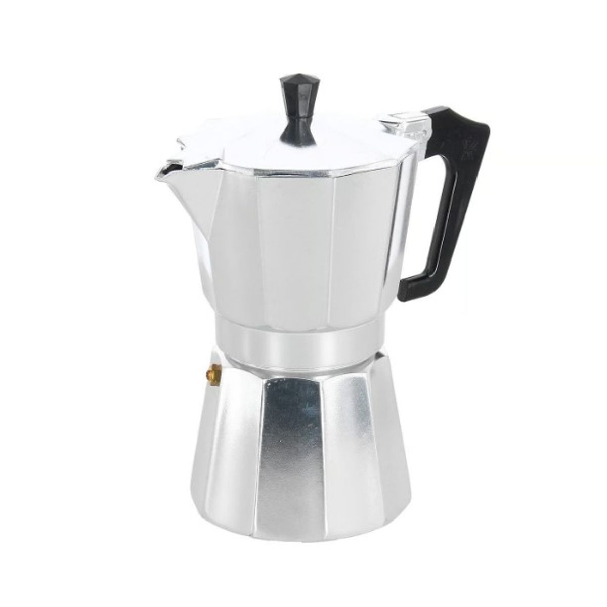 GENERICO - Cafetera Italexpress 6 Tazas Plateada