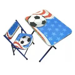 GENERICO - Mesa Escritorio de trabajo o juego niños plegable Futbol