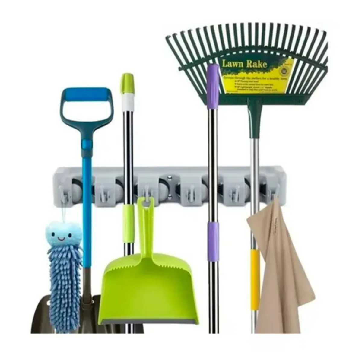 GENERICO - Organizador Para Útiles De Aseo Con Ganchos