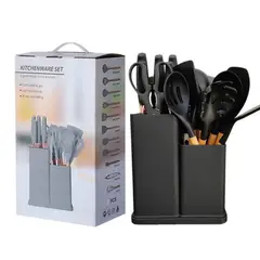 GENERICO - Set De Utensilios de Cocina Silicona 19 Piezas