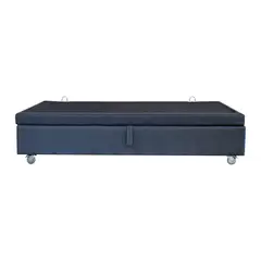 BLOCCARE - Base De Cama Baul 1.5 Plaza Largo 200 cm con rueda Pyton