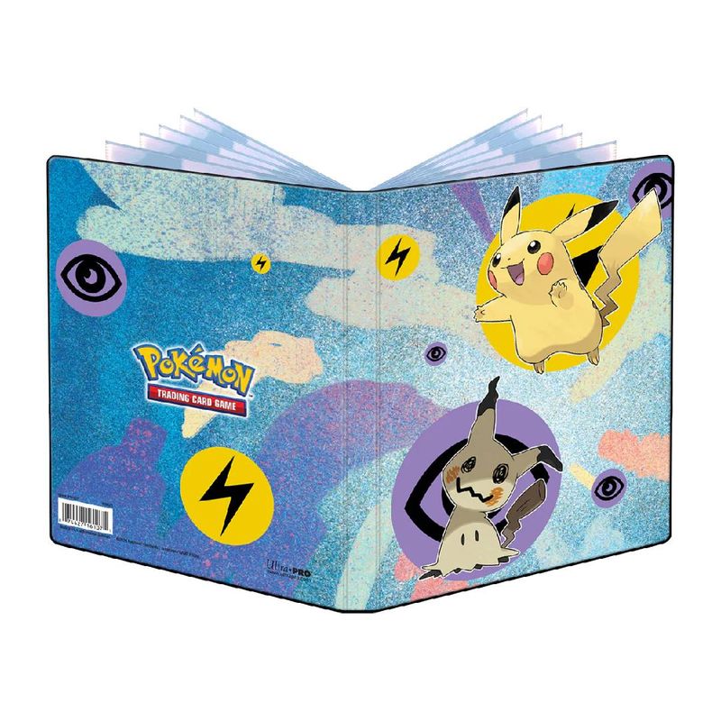 ULTRA PRO - Carpeta Ultra Pro 4 Pocket Pokémon Pikachu & Mimikyu