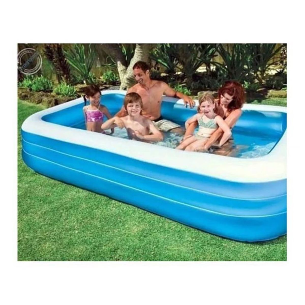 GENERICO - Piscina Inflable Para Niños y Adultos Agua en Familia 200X120X50