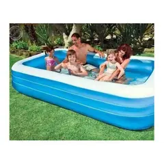 GENERICO - Piscina Inflable Para Niños y Adultos Agua en Familia 200X120X50
