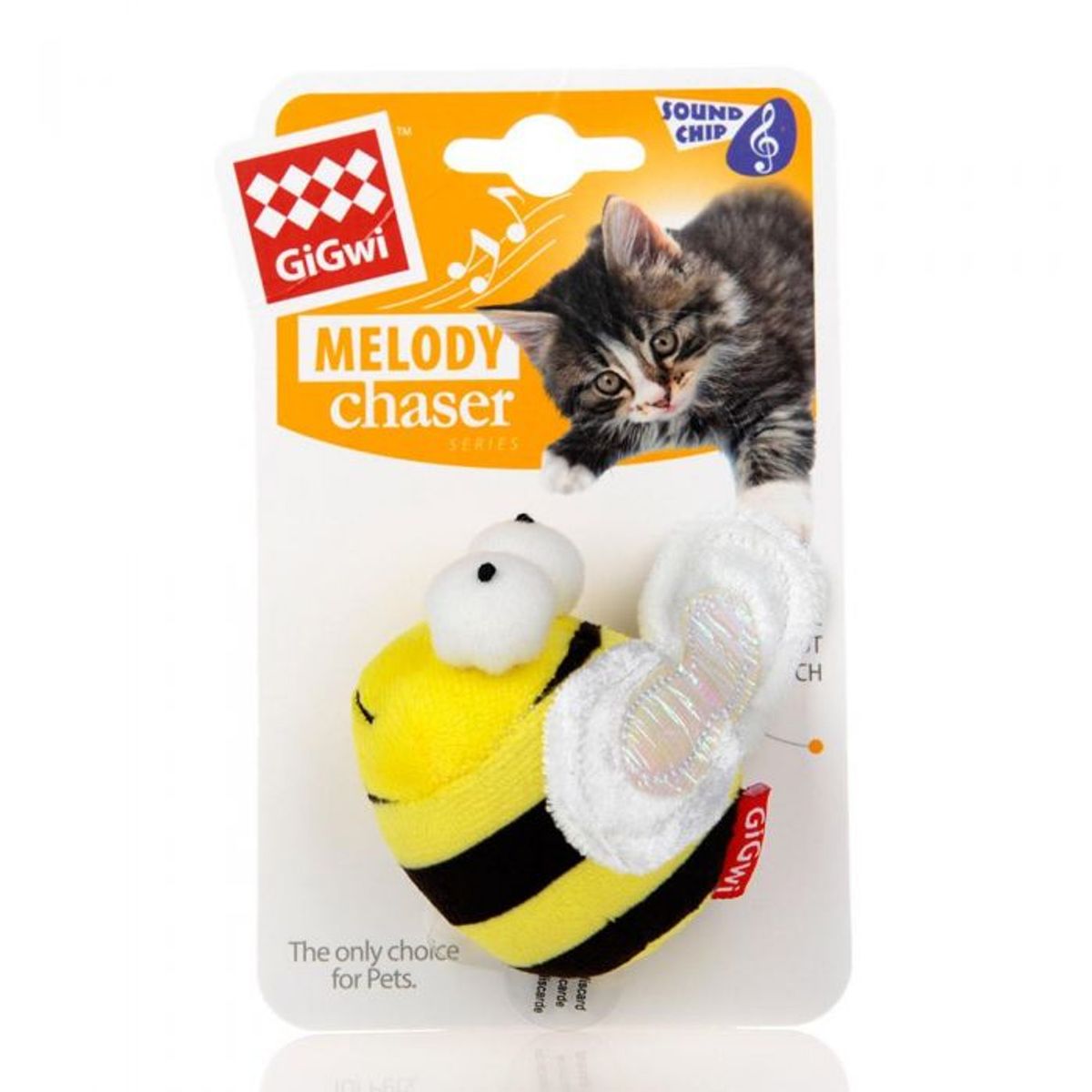 GIGWI - Juguete Melody Chaser Abeja Gigwi para Gato