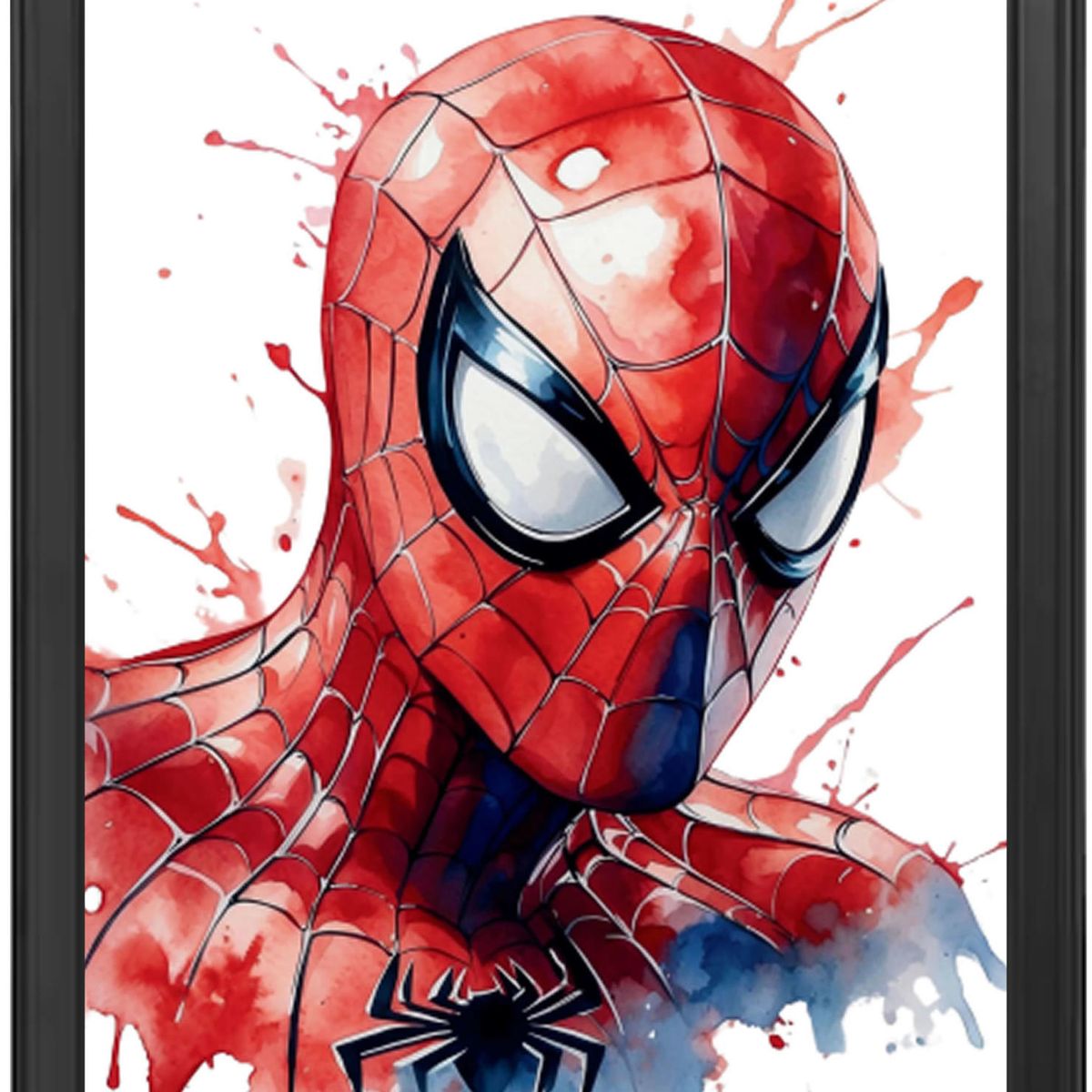 DECORACION CREATIVA - Set de Cuadros Spiderman X 3 Black
