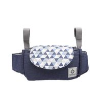 Bolso Maternal Colgante Para Coche De Bebé Azul -