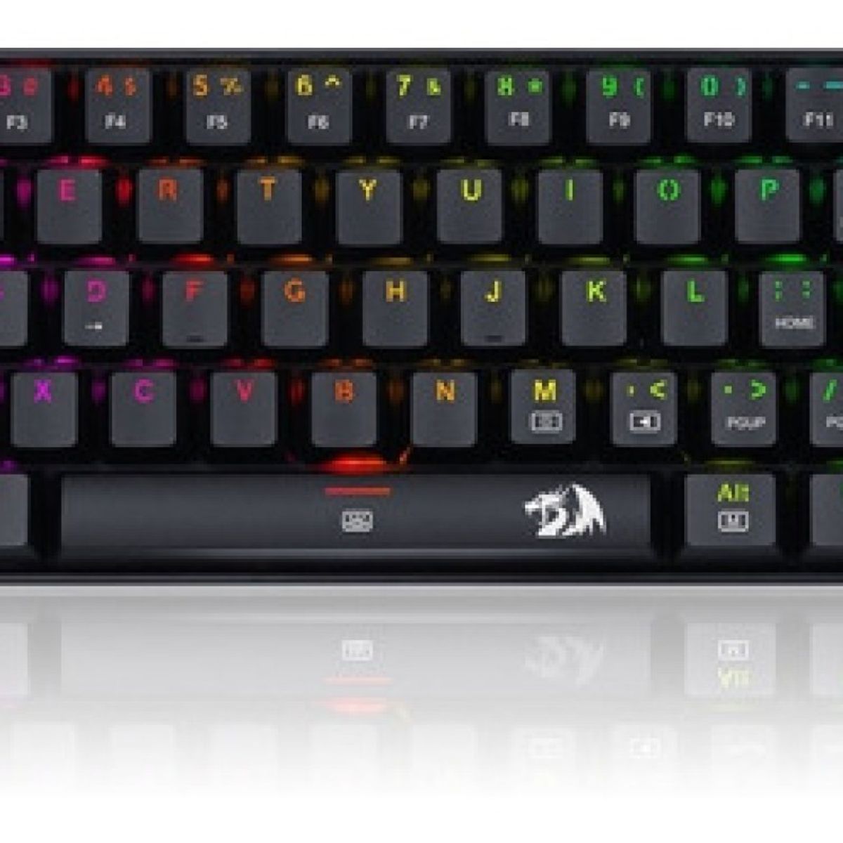 REDRAGON - Teclado Gamer Redragon K630rgb Dragonborn Sw Red