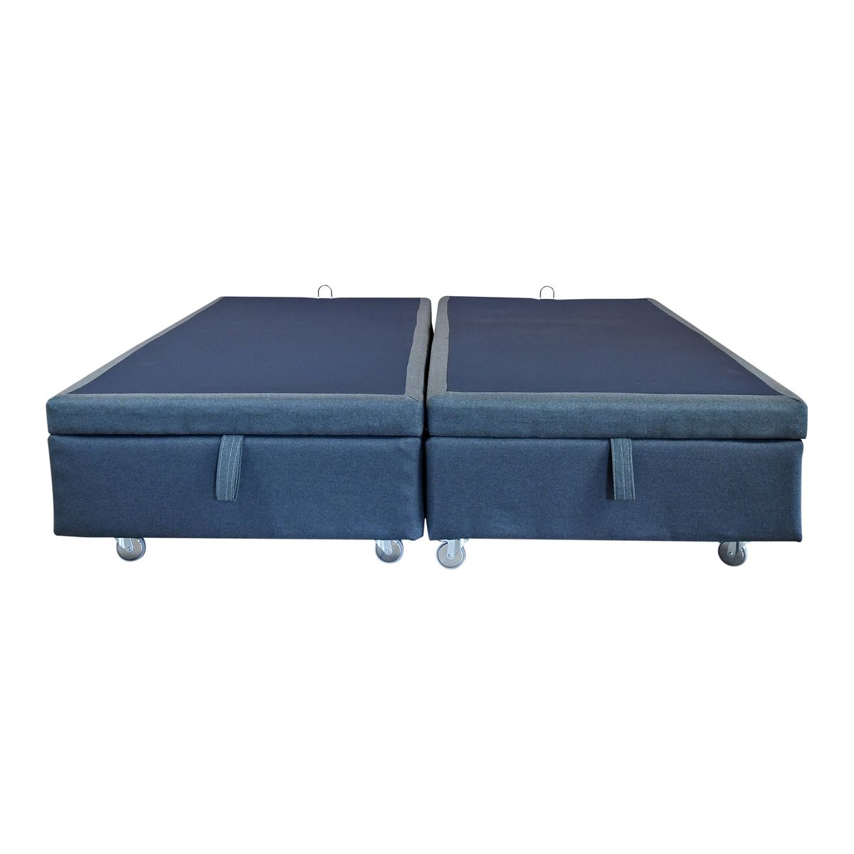 BLOCCARE - Base De Cama Baul 2 Plazas Div. L 200 cm. Rueda Pyton para aspiradora