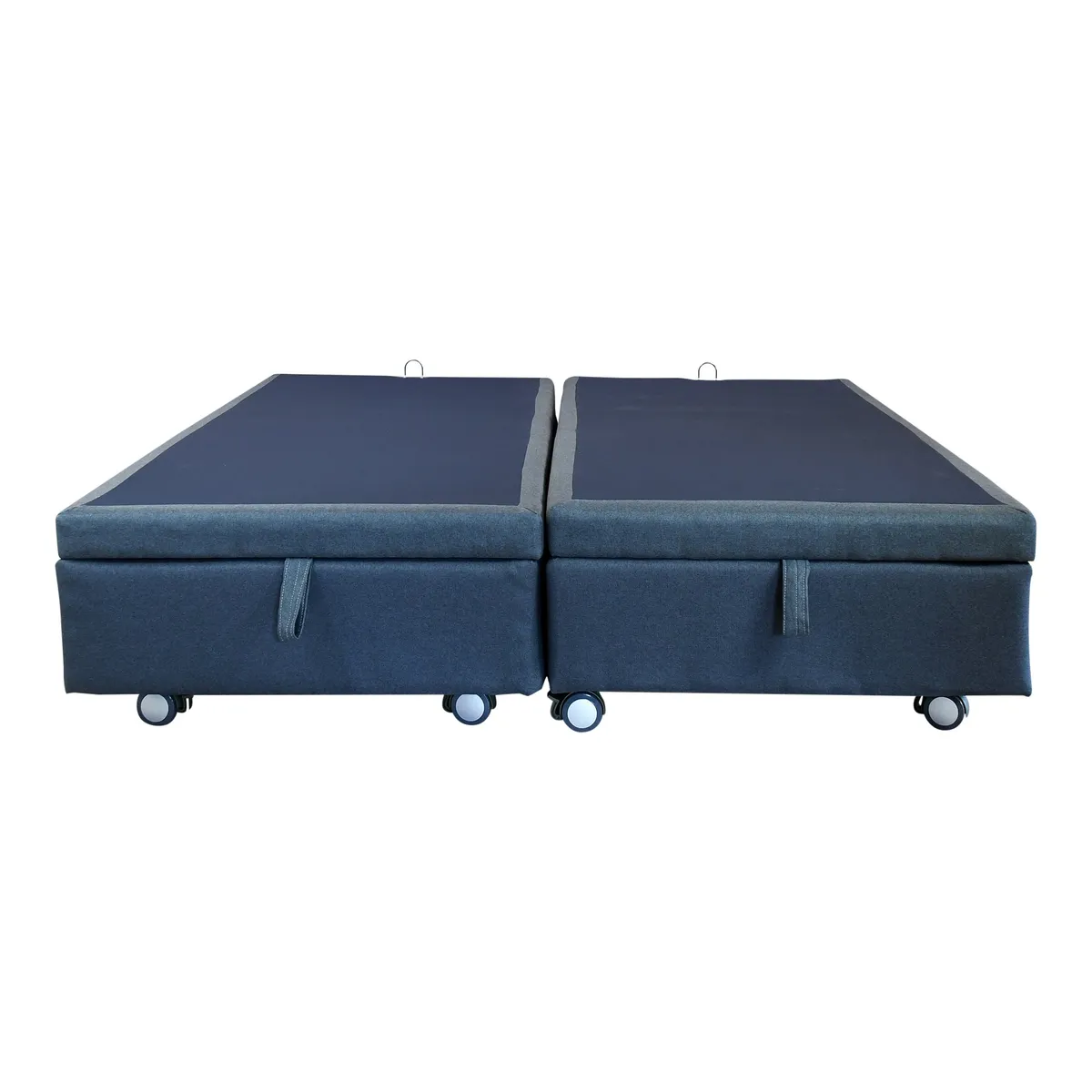 BLOCCARE - Base De Cama Baul 2 Plazas Div. Largo 200 cm con rueda Logo