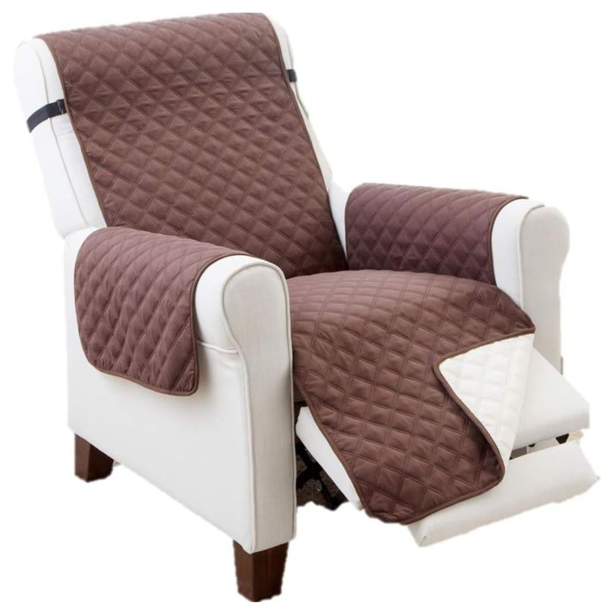 GENERICO - Cubre Sofá de Microfibra Acolchada