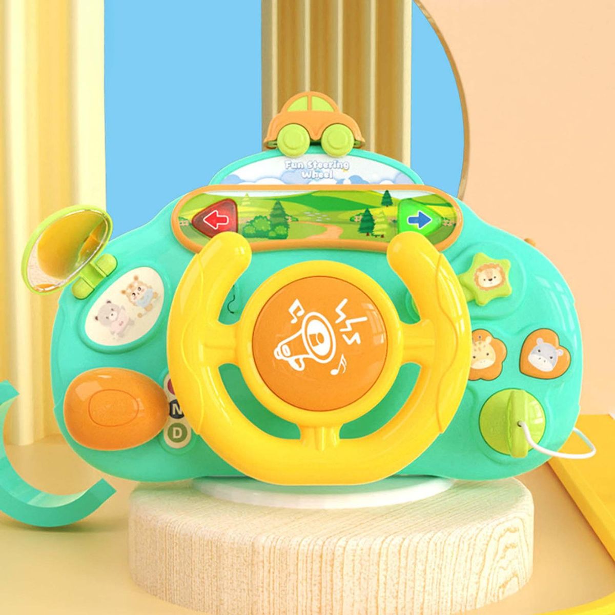 GENERICO - Volante De Juguete Educativo Conducción De Automóviles