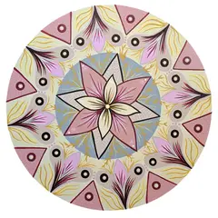 CREA TALLER - Cuadro mandala decorativo de madera