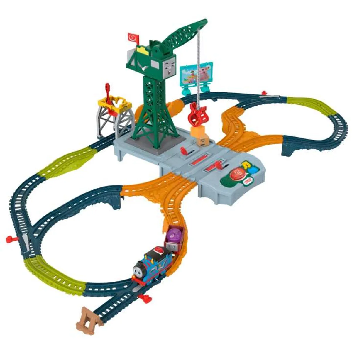 FISHER PRICE - Thomas & Friends Set De Tren Parlante Cranky Delivery