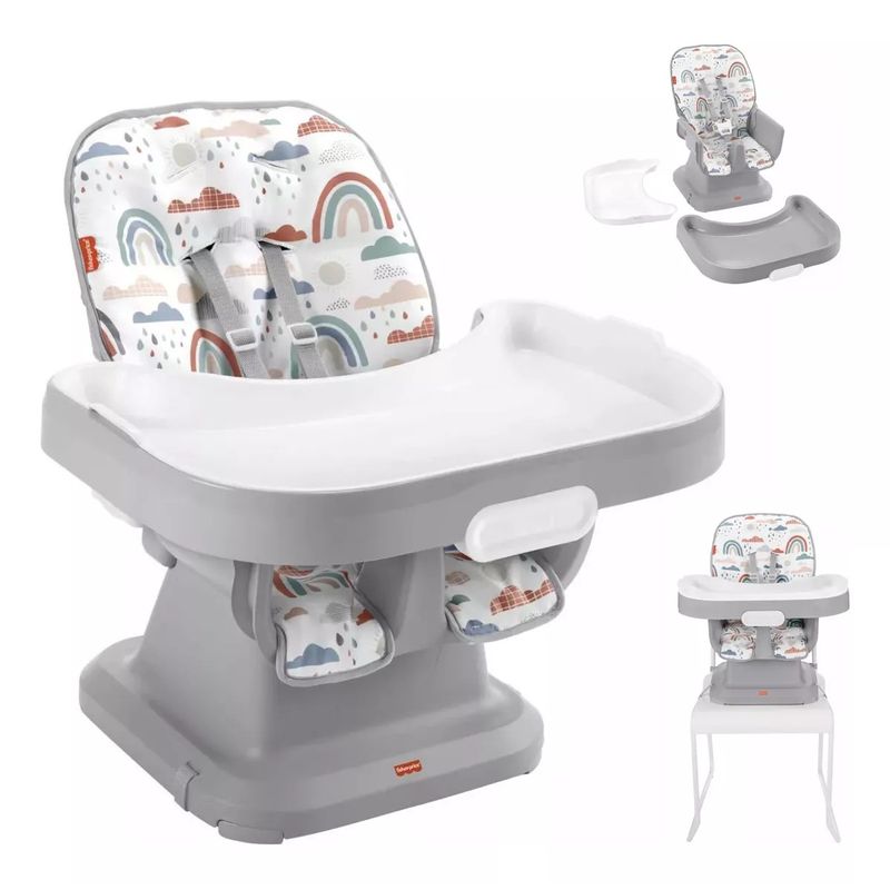 FISHER PRICE - Fisher-price Baby Silla Alta Compacta Y Portátil  GPN11