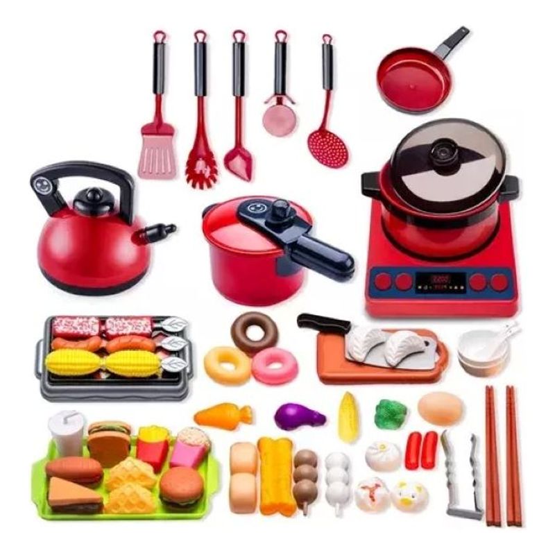 GENERICO - Juguetes De Cocina Para Niños Utensilios Cocina Alimentos