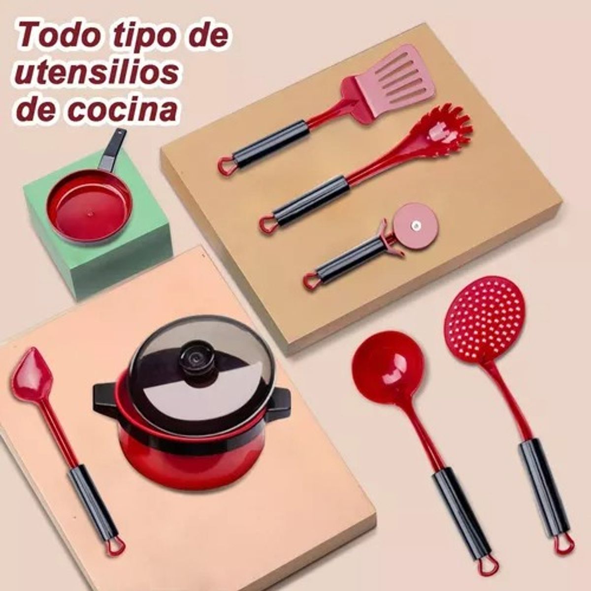 GENERICO - Juguetes De Cocina Para Niños Utensilios Cocina Alimentos