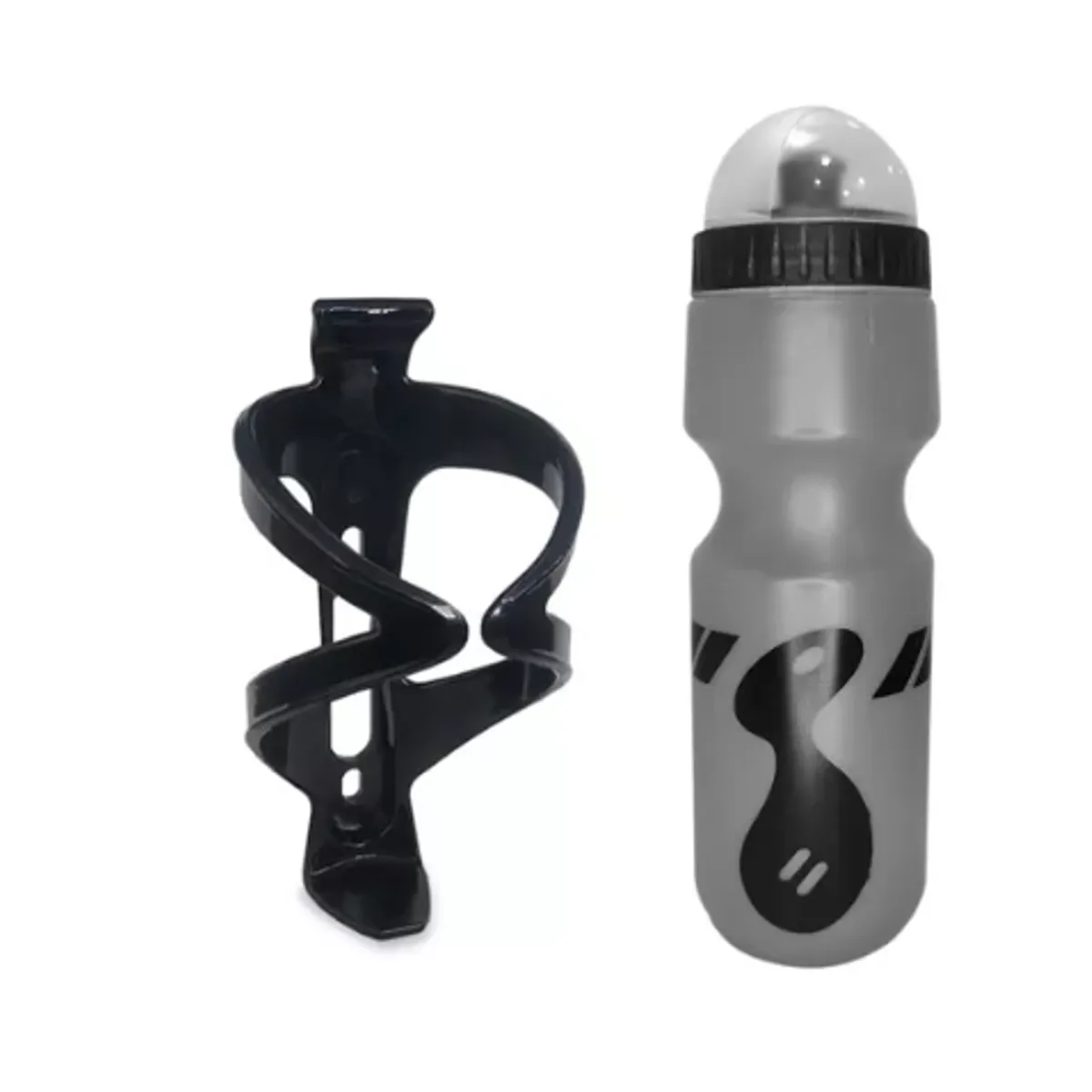 GENERICO - Botella Para Bicicleta Caramagiola Gris