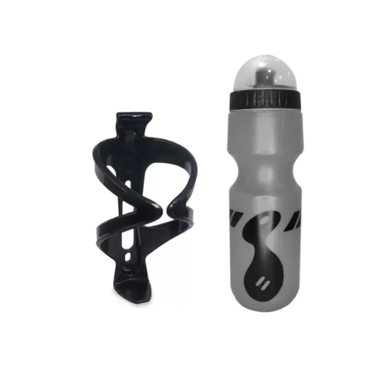 GENERICO - Botella Para Bicicleta Caramagiola Gris