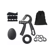 GENERICO - Set Hand Grip Ejercitador Manos Y Antebrazo Fitnics 10-60 Kg