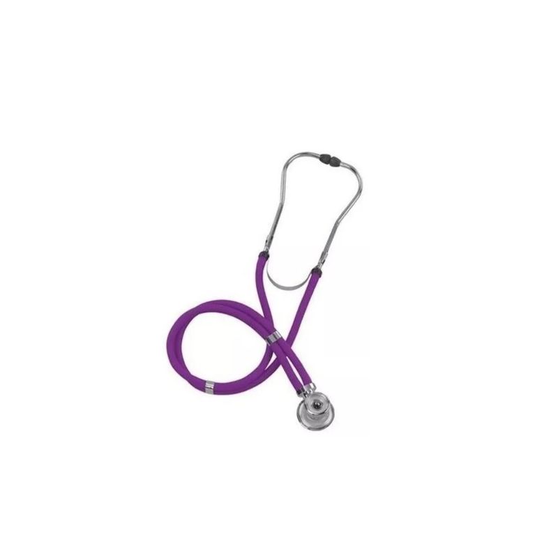 GENERICO - Fonendoscopio Estetoscopio Tipo Rappaport Violeta Oscuro
