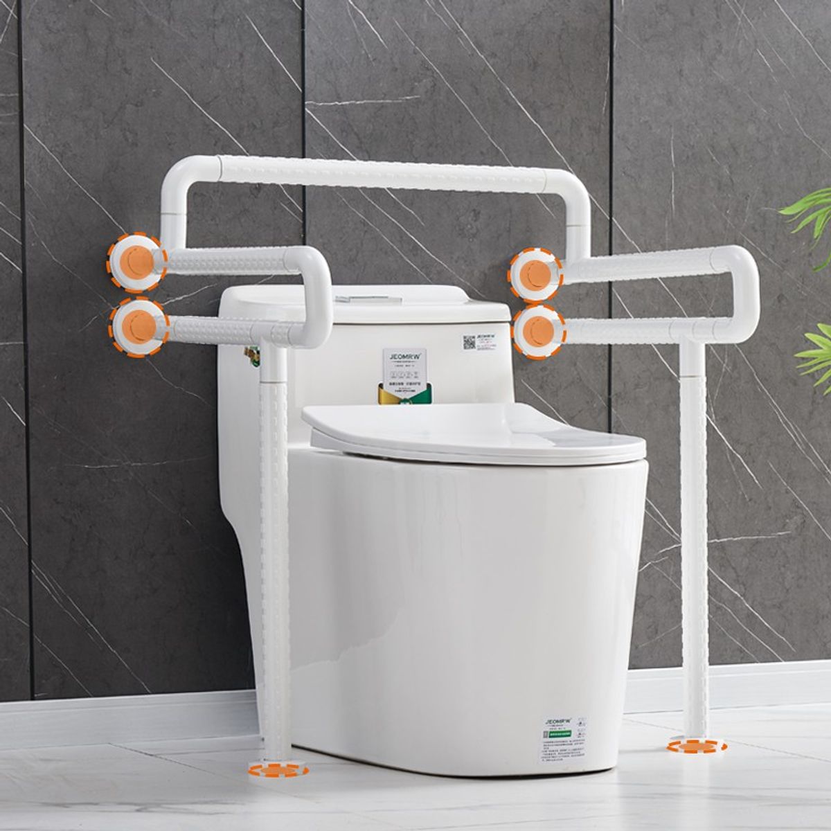 AIZO - Inoxidable Seguridad Barra Ancianos Caídas Antideslizante