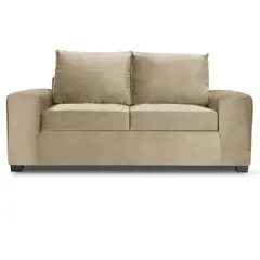 INNOVAMUEBLES - Sofá Senna 2 Cuerpos Felpa Beige