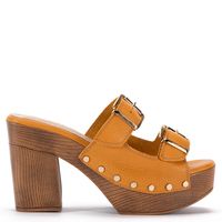 Sandalia - Flavia - - Mostaza