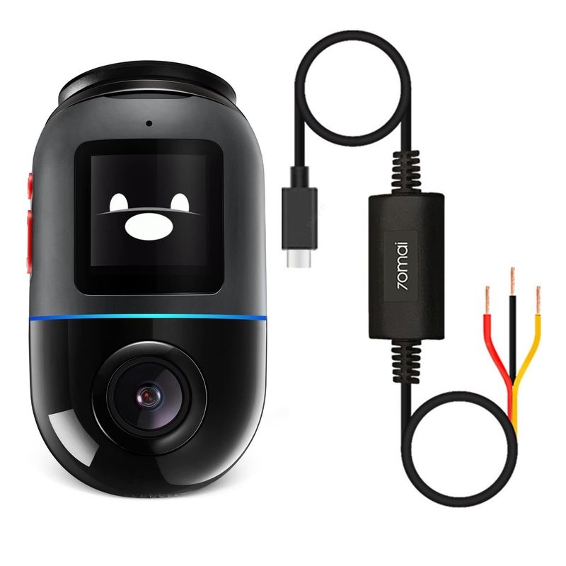 70MAI - 70mai Omni X200 1080P 128GB 360 grados Camara vehiculo + cableado UP03