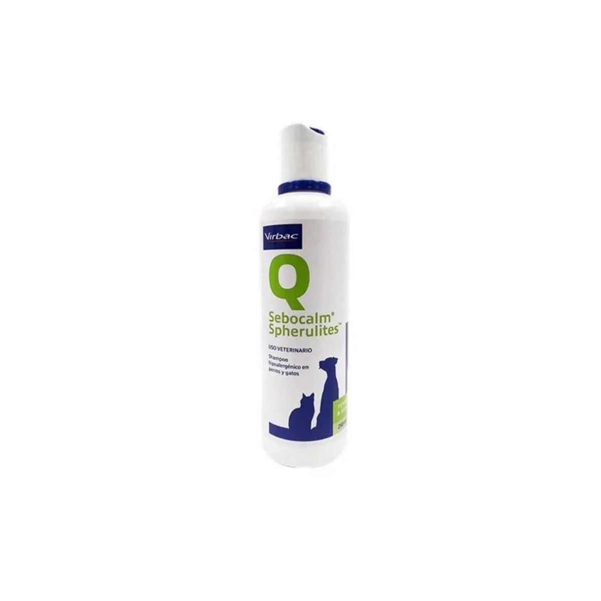 Shampoo Sebocalm 250 ml para Perros y Gatos, marca VIRBAC - Foto Principal