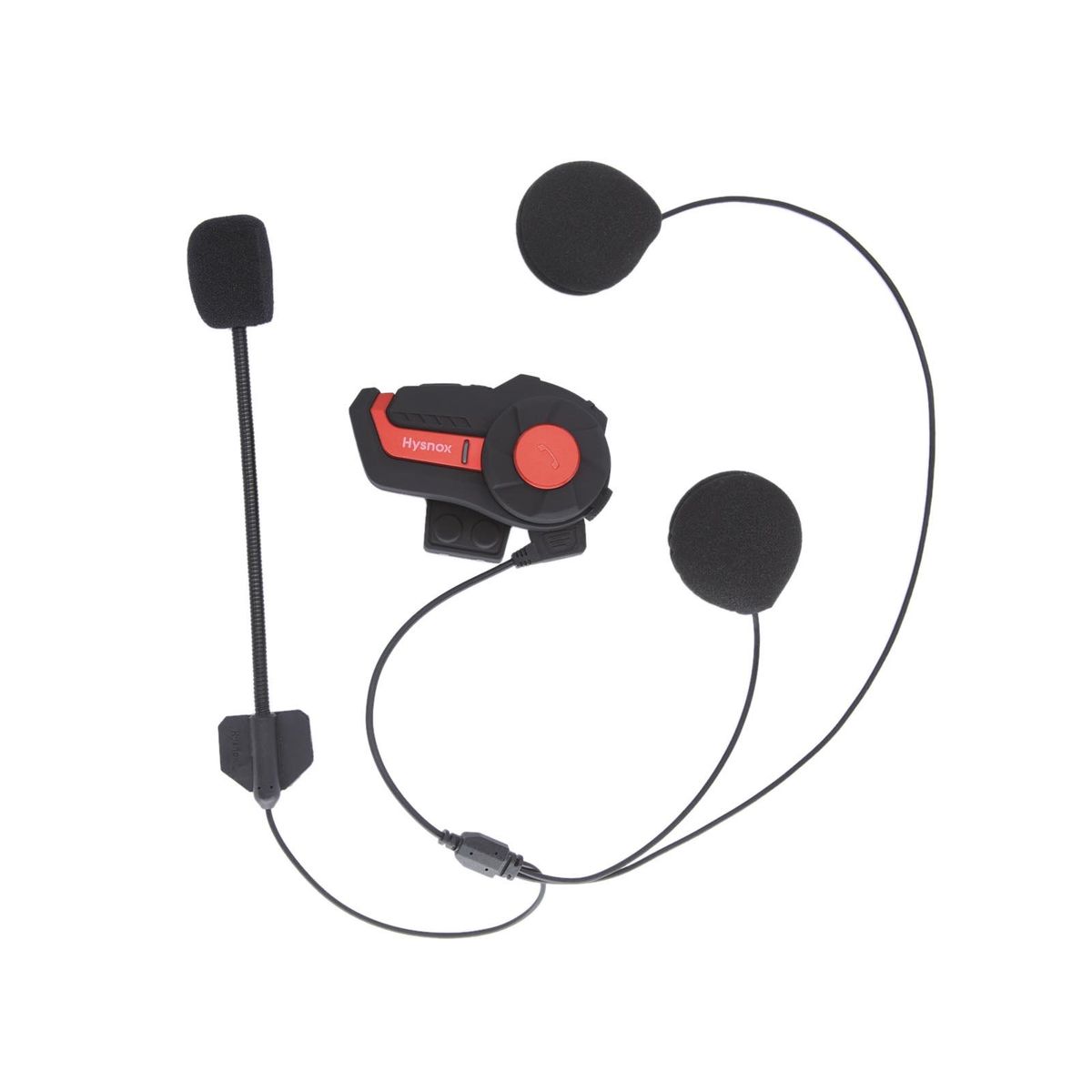 GENERICO - 2 X Intercomunicador manos libre Bluetooth para Moto Hysnox HY01 1000m