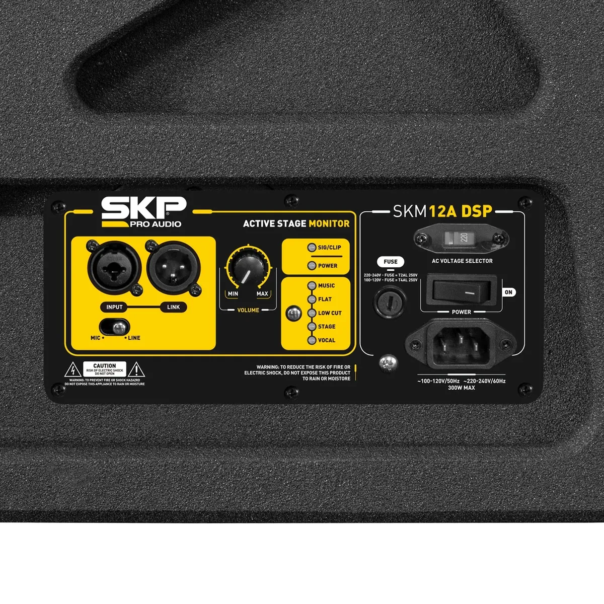 SKP - Parlante monitor de piso 700 watts SKP modelo SKM-12AMKII