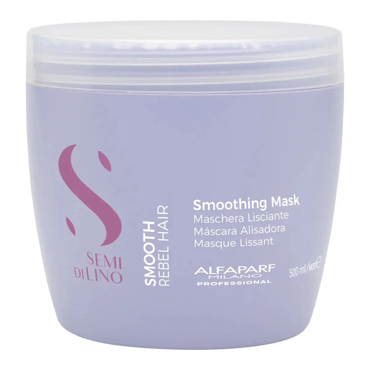 ALFAPARF MILANO - ALFAPARF Mascarilla Alisadora Semi Di Lino Smooth 500 ml