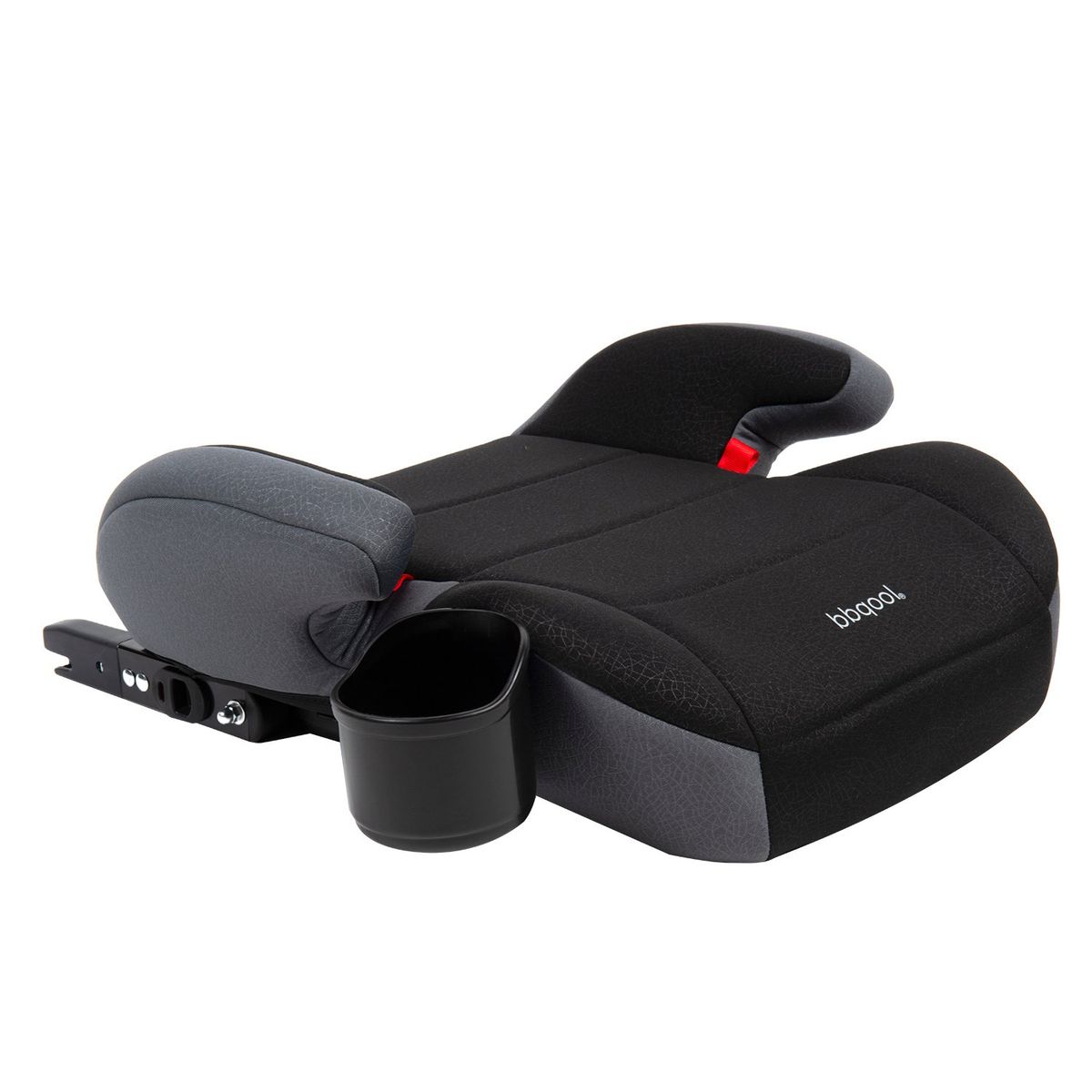 BBQOOL - Silla De Auto Alzador Up Isofix Gray