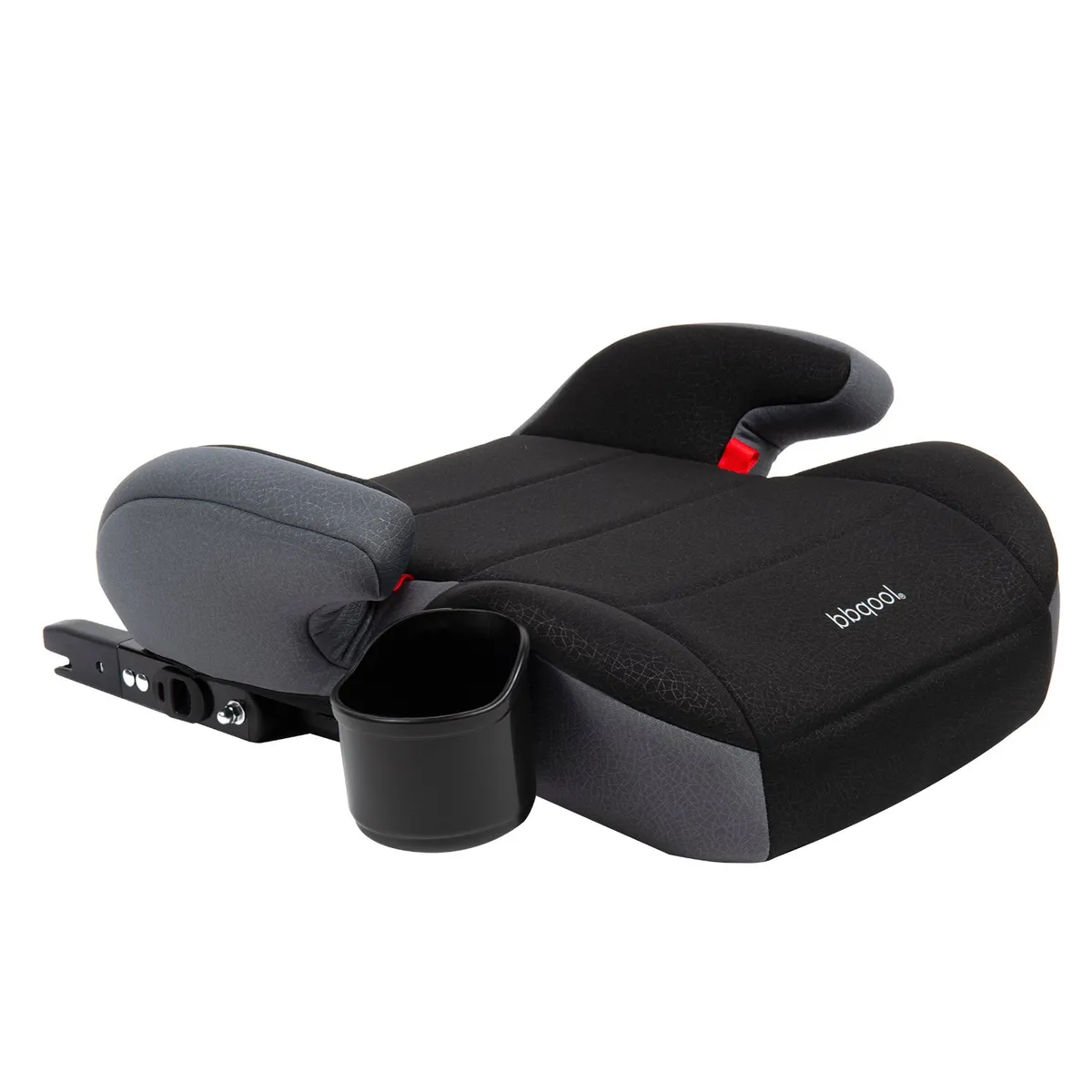 BBQOOL - Silla De Auto Alzador Up Isofix Gray