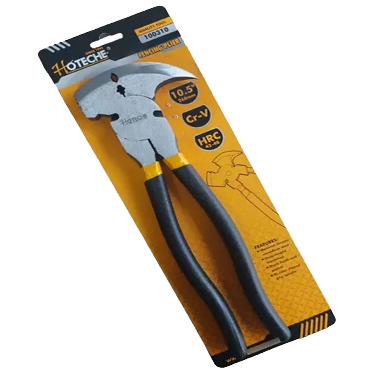 HOTECHE - Alicate Estanciero Para Cercas Alambre Púas 250 Mm