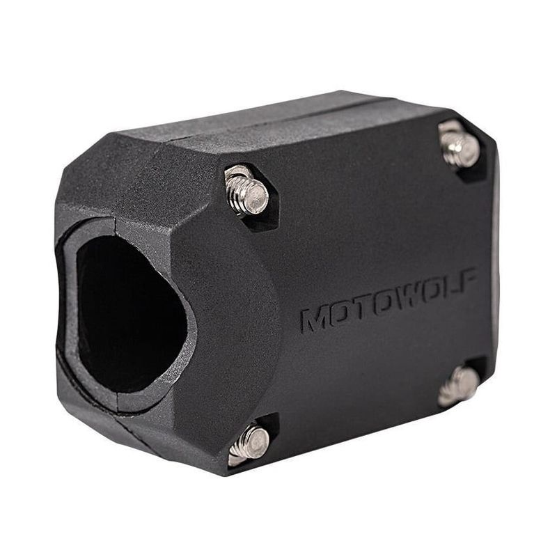 MOTOWOLF - Protector Parachoques Deslizador De Barra Motocicleta Motowolf 3701